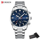 Brand CURREN- Men's Luxury Quartz Watch - High Quality