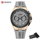 Brand CURREN- Men's Luxury Quartz Watch - High Quality