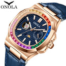 Brand Onola - Men's Luxury Quartz Watch - High Quality