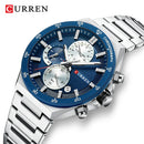 Brand CURREN- Men's Luxury Quartz Watch - High Quality