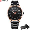 Brand CURREN- Men's Luxury Quartz Watch - High Quality