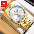 Brand OLEVS- Men's Luxury Quartz Watch - High Quality