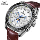 Brand Onola - Men's Luxury Quartz Watch - High Quality