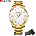 Brand CURREN- Men's Luxury Quartz Watch - High Quality
