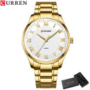 Brand CURREN- Men's Luxury Quartz Watch - High Quality