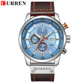 Brand CURREN- Men's Luxury Quartz Watch - High Quality