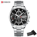 Brand CURREN- Men's Luxury Quartz Watch - High Quality