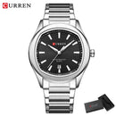 Brand CURREN- Men's Luxury Quartz Watch - High Quality
