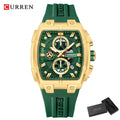 Brand CURREN- Men's Luxury Quartz Watch - High Quality