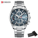 Brand CURREN- Men's Luxury Quartz Watch - High Quality