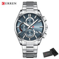 Brand CURREN- Men's Luxury Quartz Watch - High Quality