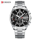 Brand CURREN- Men's Luxury Quartz Watch - High Quality