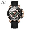 Brand Onola - Men's Luxury Quartz Watch - High Quality