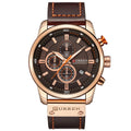Brand CURREN- Men's Luxury Quartz Watch - High Quality