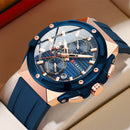 Brand CURREN- Men's Luxury Quartz Watch - High Quality
