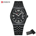 Brand CURREN- Men's Luxury Quartz Watch - High Quality