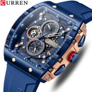 Brand CURREN- Men's Luxury Quartz Watch - High Quality