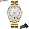 Brand CURREN- Men's Luxury Quartz Watch - High Quality