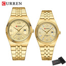 Brand CURREN- Men's Luxury Quartz Watch - High Quality