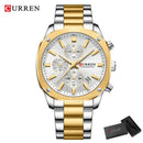 Brand CURREN- Men's Luxury Quartz Watch - High Quality