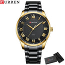 Brand CURREN- Men's Luxury Quartz Watch - High Quality