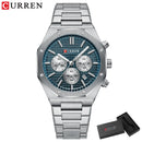 Brand CURREN- Men's Luxury Quartz Watch - High Quality