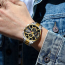 Brand CURREN- Men's Luxury Quartz Watch - High Quality