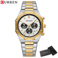 Brand CURREN- Men's Luxury Quartz Watch - High Quality