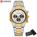 Brand CURREN- Men's Luxury Quartz Watch - High Quality