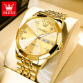 Brand OLEVS- Men's Luxury Quartz Watch - High Quality