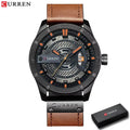 Brand CURREN- Men's Luxury Quartz Watch - High Quality