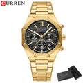 Brand CURREN- Men's Luxury Quartz Watch - High Quality