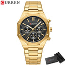 Brand CURREN- Men's Luxury Quartz Watch - High Quality