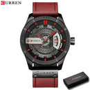 Brand CURREN- Men's Luxury Quartz Watch - High Quality