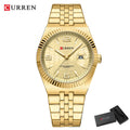 Brand CURREN- Men's Luxury Quartz Watch - High Quality