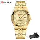 Brand CURREN- Men's Luxury Quartz Watch - High Quality