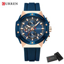Brand CURREN- Men's Luxury Quartz Watch - High Quality