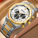Brand CURREN- Men's Luxury Quartz Watch - High Quality
