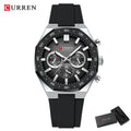 Brand CURREN- Men's Luxury Quartz Watch - High Quality