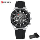 Brand CURREN- Men's Luxury Quartz Watch - High Quality