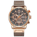 Brand CURREN- Men's Luxury Quartz Watch - High Quality