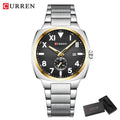 Brand CURREN- Men's Luxury Quartz Watch - High Quality