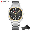 Brand CURREN- Men's Luxury Quartz Watch - High Quality