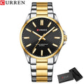 Brand CURREN- Men's Luxury Quartz Watch - High Quality