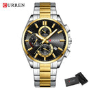 Brand CURREN- Men's Luxury Quartz Watch - High Quality