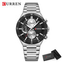 Brand CURREN- Men's Luxury Quartz Watch - High Quality