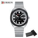 Brand CURREN- Men's Luxury Quartz Watch - High Quality