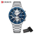Brand CURREN- Men's Luxury Quartz Watch - High Quality
