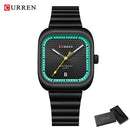 Brand CURREN- Men's Luxury Quartz Watch - High Quality