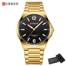 Brand CURREN- Men's Luxury Quartz Watch - High Quality